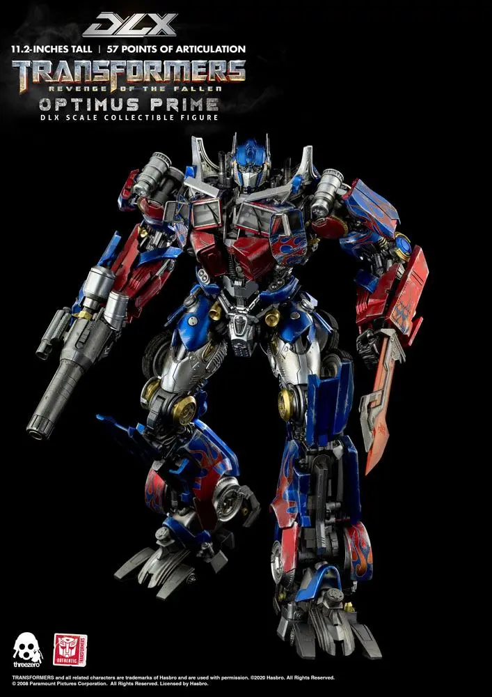 Transformers: Revenge of the Fallen DLX Action Figur 1/6 Optimus Prime 28 cm Produktfoto