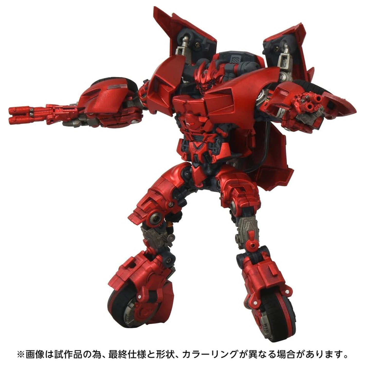 Transformers: Revenge of the Fallen Masterpiece Movie Next Action Figur MPMN-02 Sideswipe G1 Red 15 cm Produktfoto