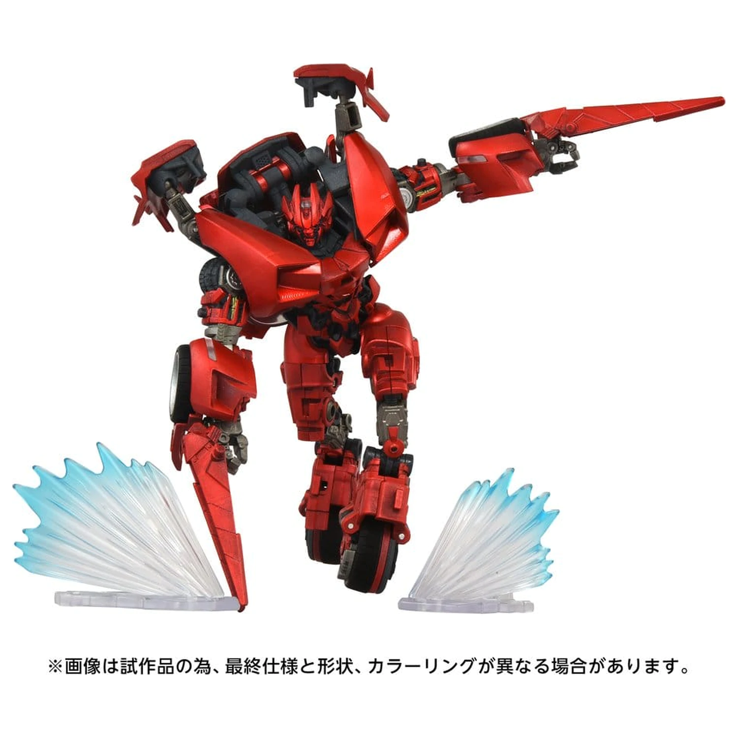 Transformers: Revenge of the Fallen Masterpiece Movie Next Action Figur MPMN-02 Sideswipe G1 Red 15 cm Produktfoto