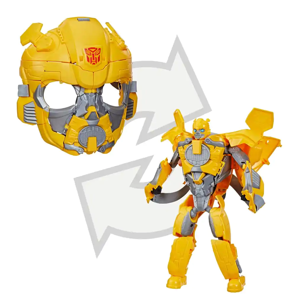 Transformers: Aufstieg der Bestien 2-in-1 Roleplay-Maske / Actionfigur Bumblebee 23 cm Produktfoto