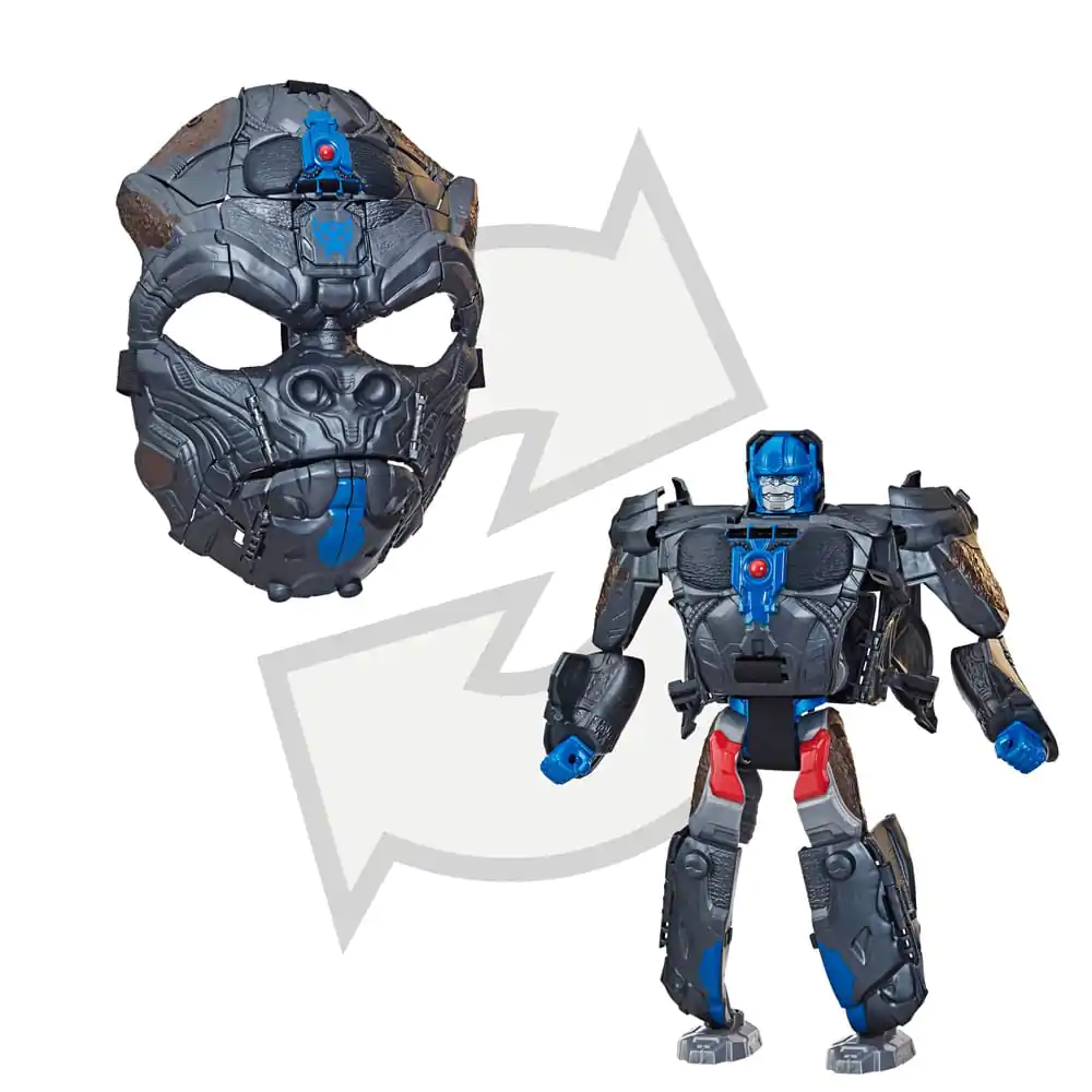 Transformers: Aufstieg der Bestien 2-in-1 Roleplay-Maske / Actionfigur Optimus Primal 23 cm Produktfoto