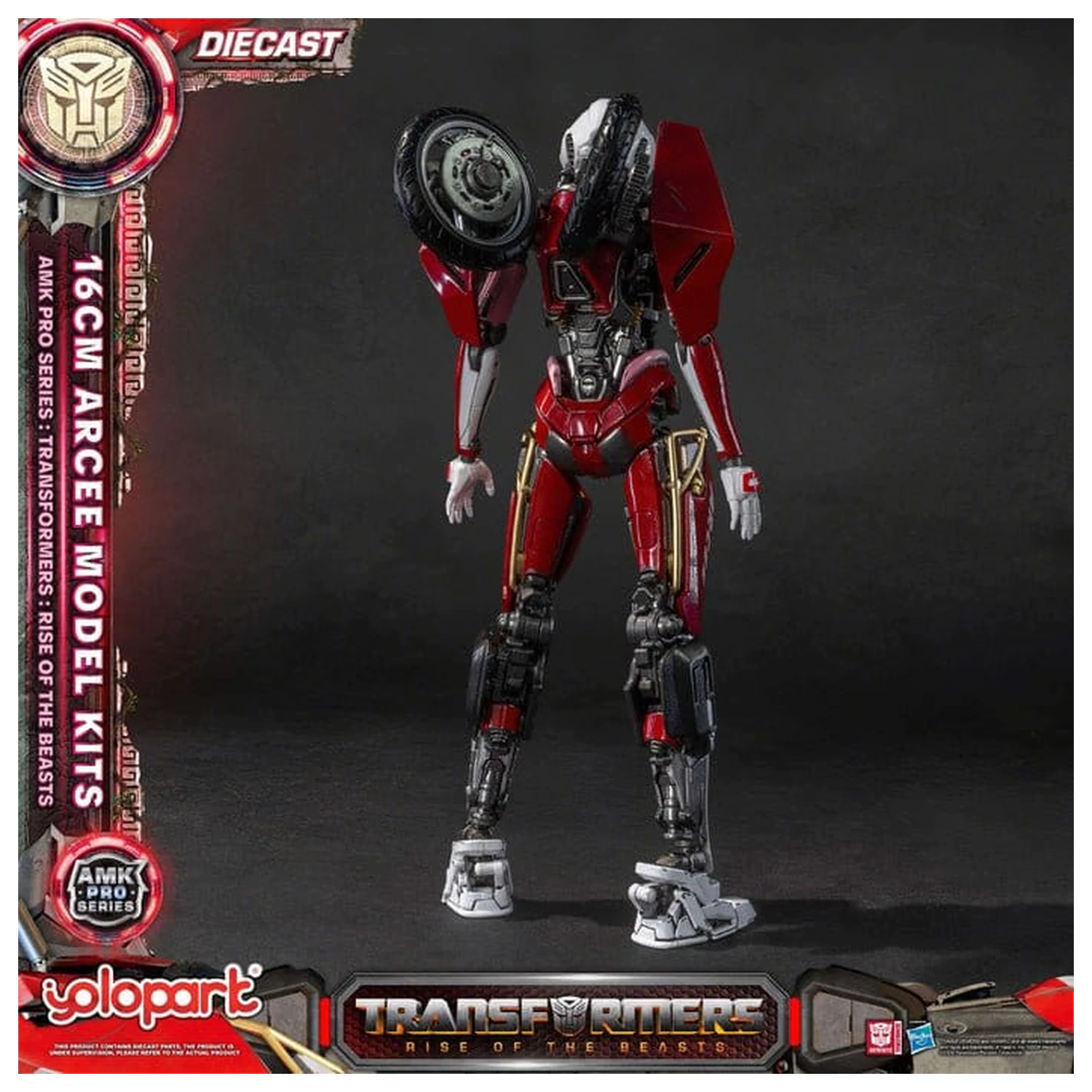 Transformers: Rise of the Beasts AMK Pro Serie Modell Bausatz Arcee 15 cm Produktfoto