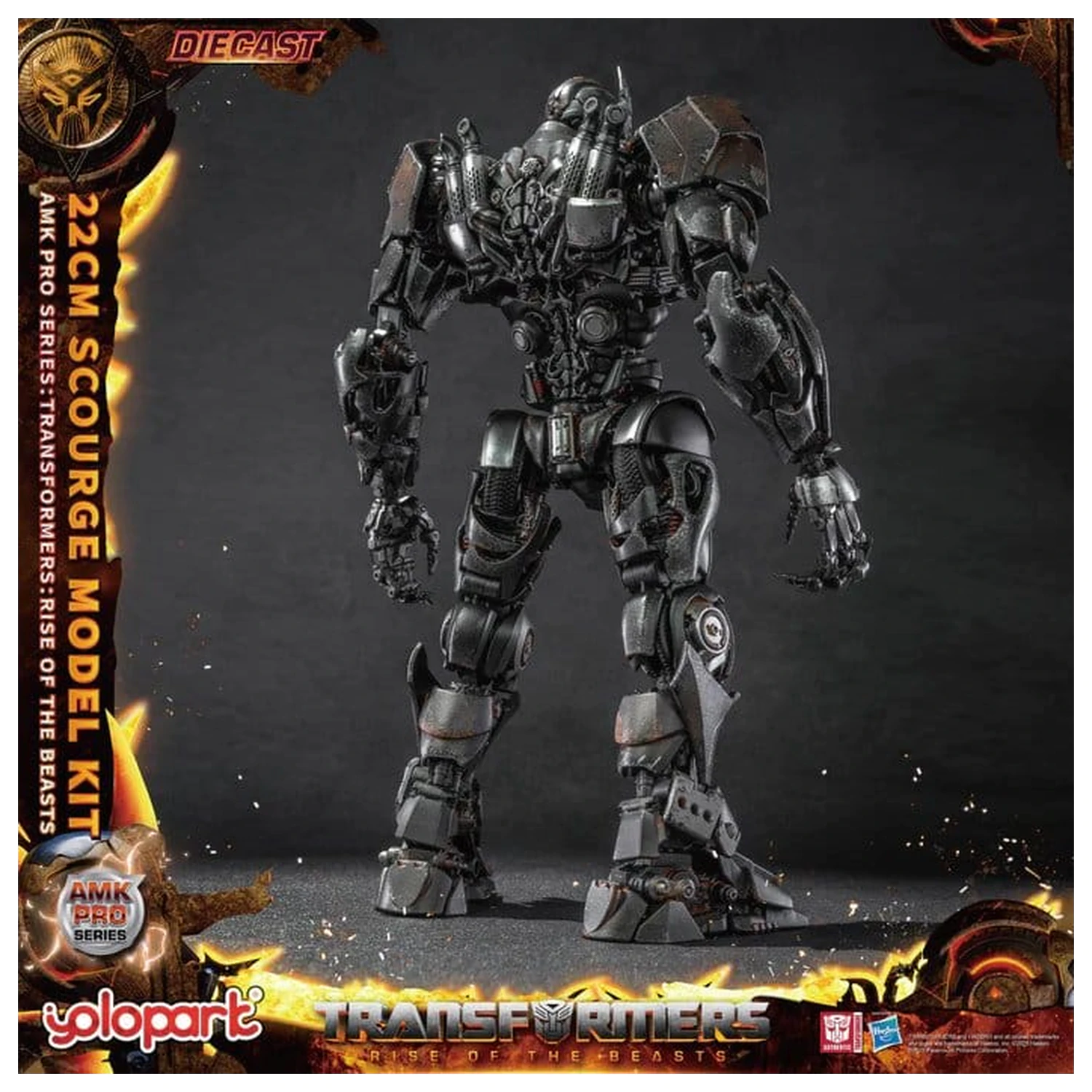 Transformers: Rise of the Beasts AMK Pro Serie Modellbausatz Scourge (Oversea Version) 22 cm Produktfoto