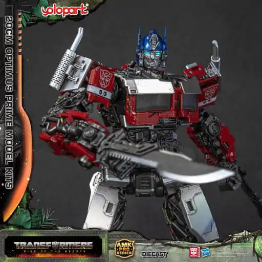 Transformers: Rise of the Beasts AMK Pro Series Kunststoffmodellbausatz Optimus Prime (Oversea Version) 20 cm Produktfoto