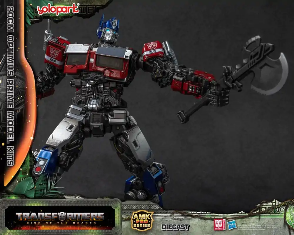 Transformers: Rise of the Beasts AMK Pro Series Kunststoffmodellbausatz Optimus Prime (Oversea Version) 20 cm Produktfoto