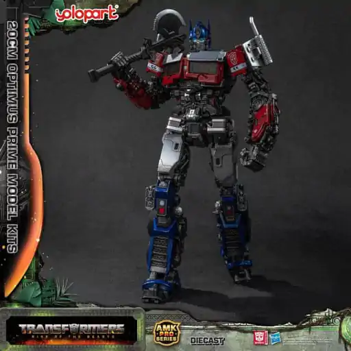 Transformers: Rise of the Beasts AMK Pro Series Kunststoffmodellbausatz Optimus Prime (Oversea Version) 20 cm Produktfoto