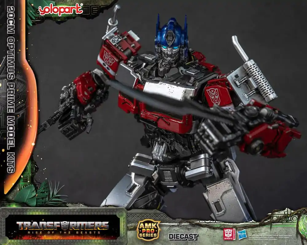 Transformers: Rise of the Beasts AMK Pro Series Kunststoffmodellbausatz Optimus Prime (Oversea Version) 20 cm Produktfoto