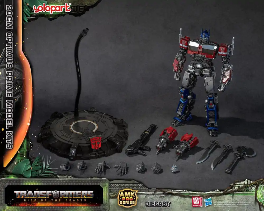Transformers: Rise of the Beasts AMK Pro Series Kunststoffmodellbausatz Optimus Prime (Oversea Version) 20 cm Produktfoto