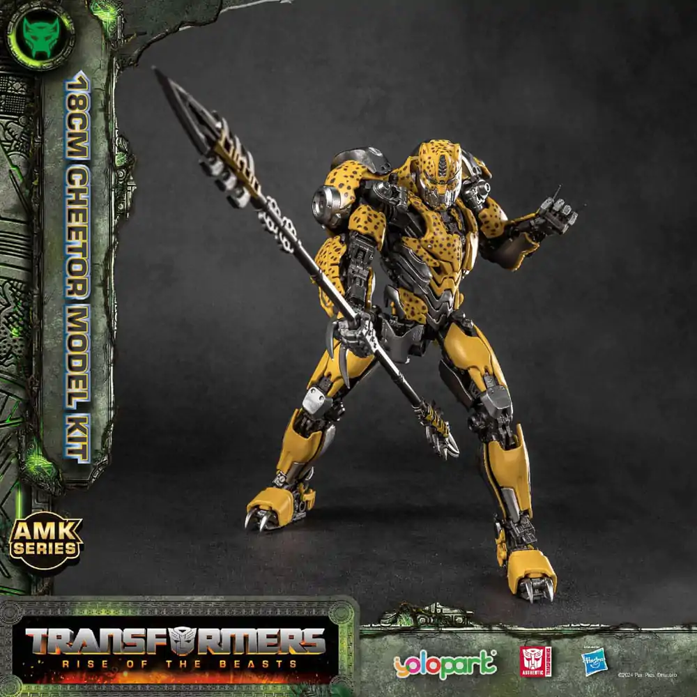 Transformers: Rise of the Beasts AMK Series Plastic Model Kit Cheetor 22 cm termékfotó