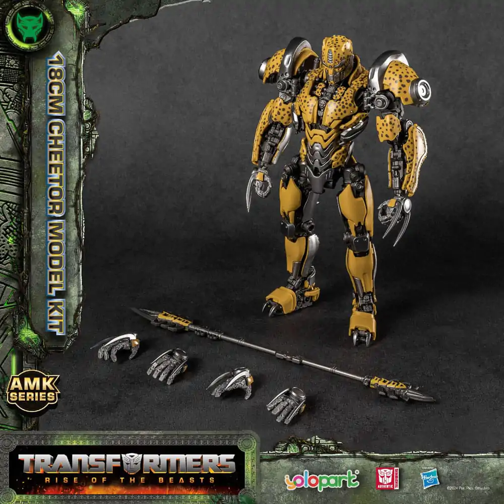 Transformers: Rise of the Beasts AMK Series Plastic Model Kit Cheetor 22 cm termékfotó