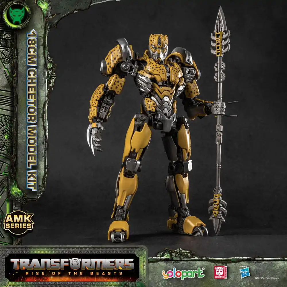 Transformers: Rise of the Beasts AMK Series Plastic Model Kit Cheetor 22 cm termékfotó