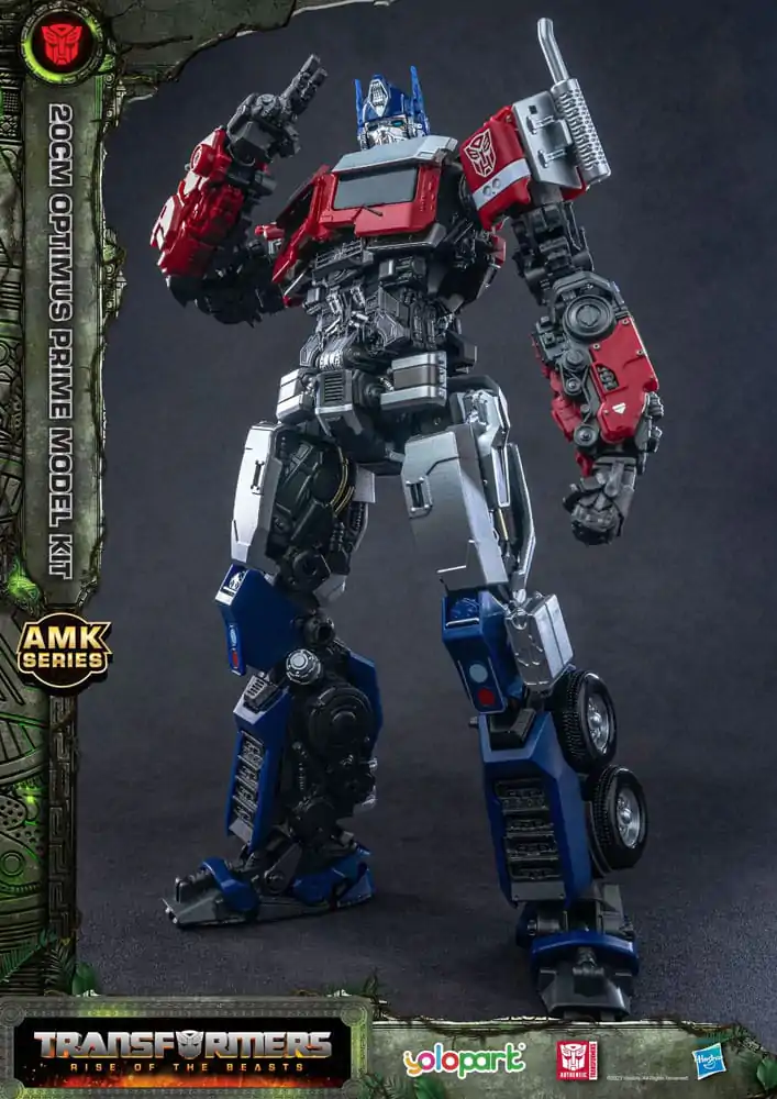 Transformers: Rise of the Beasts AMK Series Plastic Model Kit Optimus Prime 20 cm termékfotó