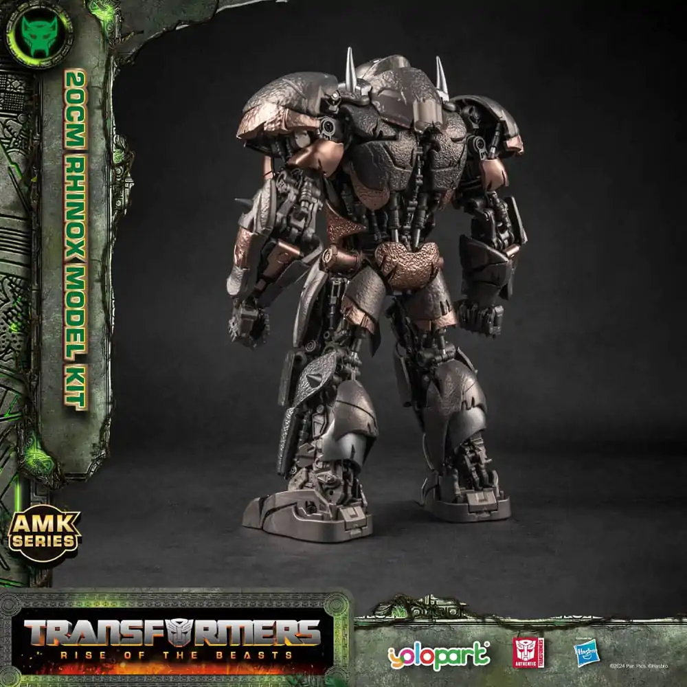 Transformers: Rise of the Beasts AMK Series Plastic Model Kit Rhinox 20 cm Produktfoto
