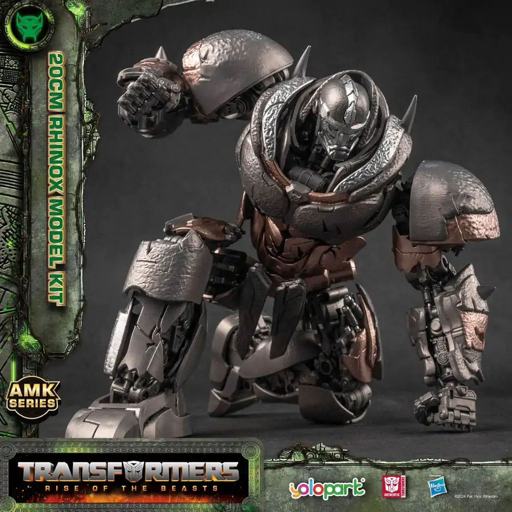 Transformers: Rise of the Beasts AMK Series Plastic Model Kit Rhinox 20 cm Produktfoto