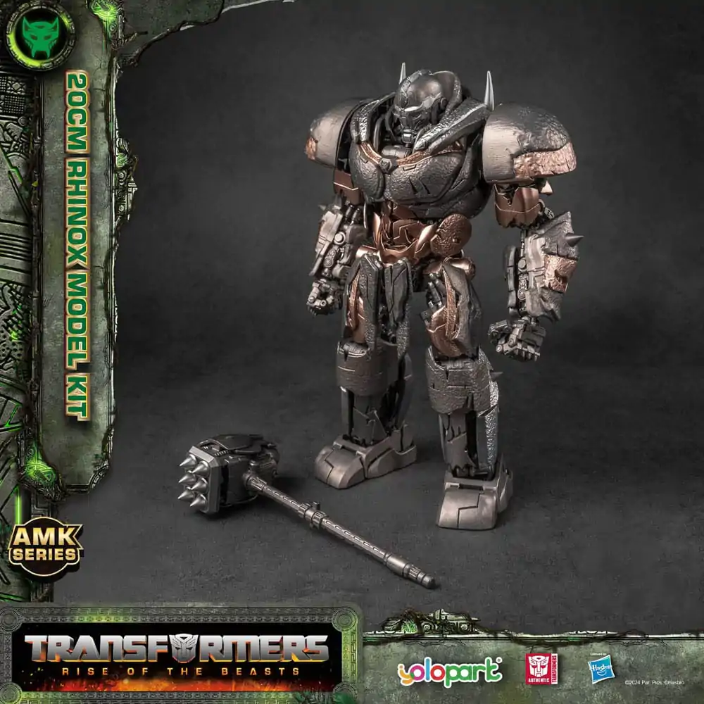 Transformers: Rise of the Beasts AMK Series Plastic Model Kit Rhinox 20 cm Produktfoto