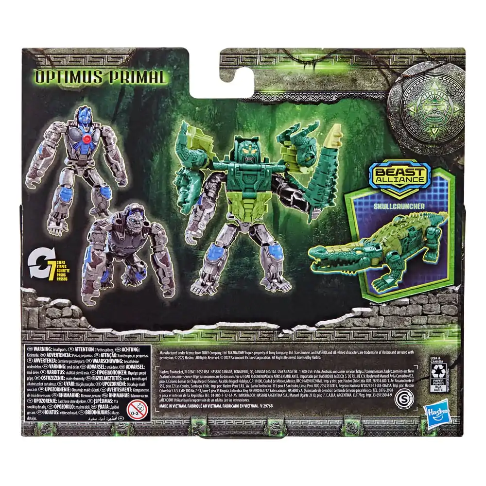 Transformers: Aufstieg der Bestien Beast Alliance Combiner Actionfiguren 2er-Pack Optimus Primal & Skullcruncher 13 cm termékfotó