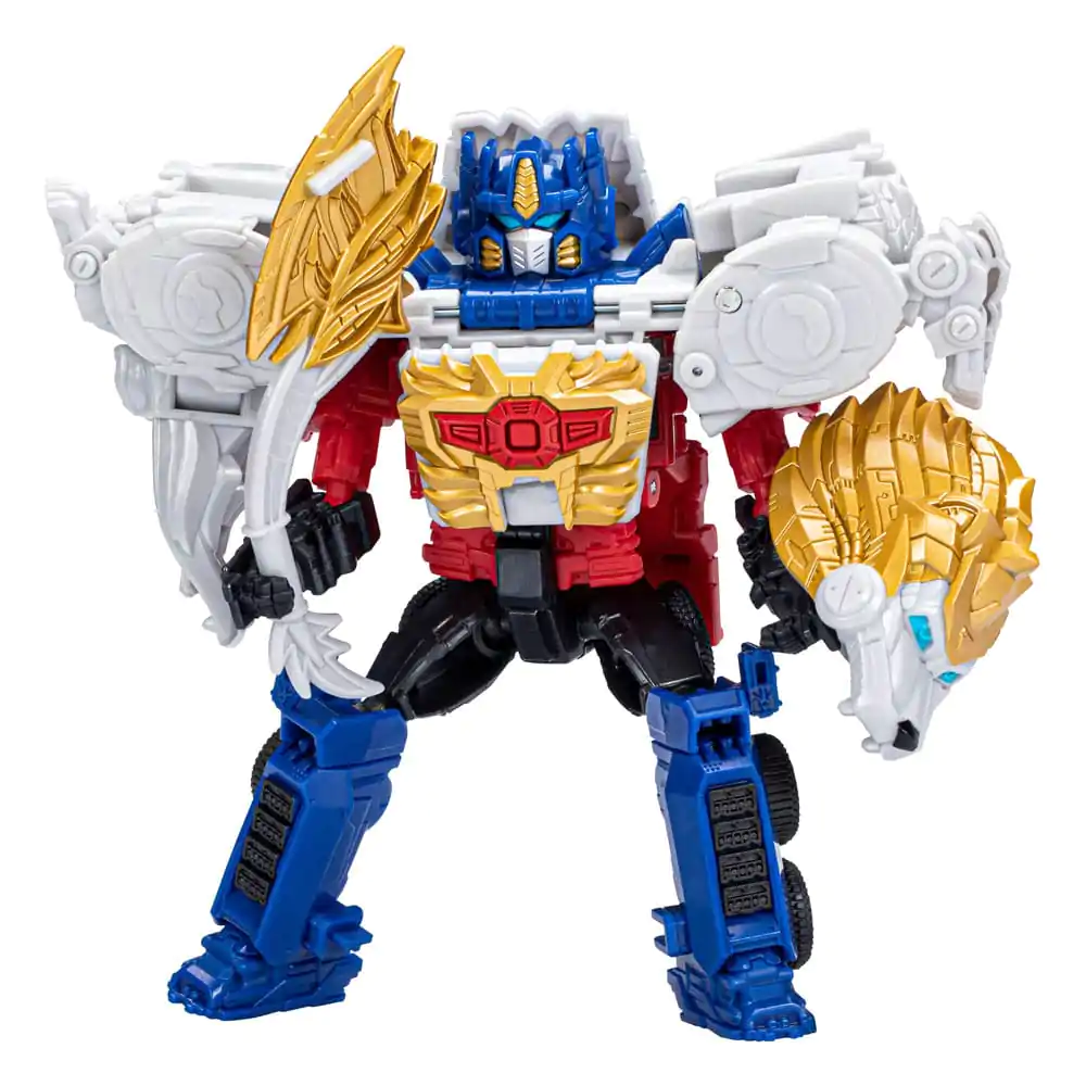 Transformers: Aufstieg der Bestien Beast Alliance Combiner Actionfiguren 2er-Pack Optimus Prime &amp; Lionblade 13 cm Produktfoto
