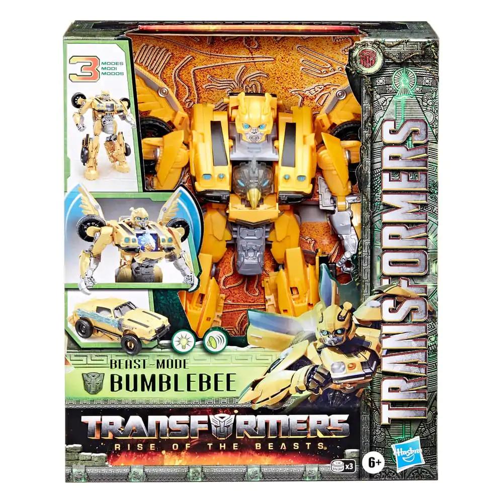 Transformers: Aufstieg der Bestien Elektronische Actionfigur Beast-Mode Bumblebee 25 cm *Englische Version* Produktfoto