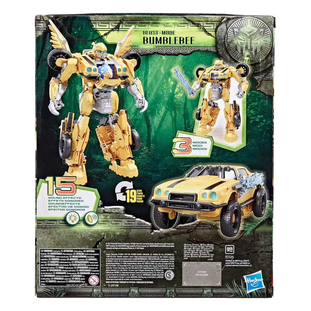 Transformers: Aufstieg der Bestien Elektronische Actionfigur Beast-Mode Bumblebee 25 cm *Englische Version* Produktfoto