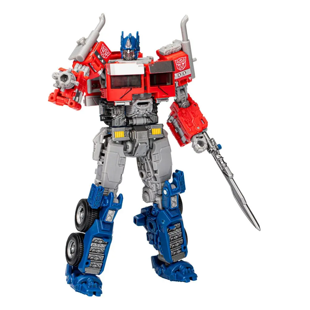 Transformers: Aufstieg der Bestien Buzzworthy Bumblebee Studio Series Actionfigur 102BB Optimus Prime 16 cm Produktfoto