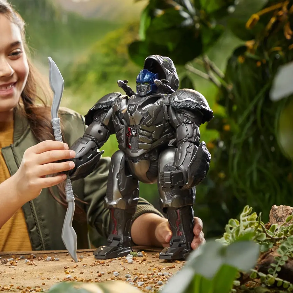 Transformers: Aufstieg der Bestien Elektronische Figur Command & Convert Animatronic Optimus Primal 32 cm Produktfoto