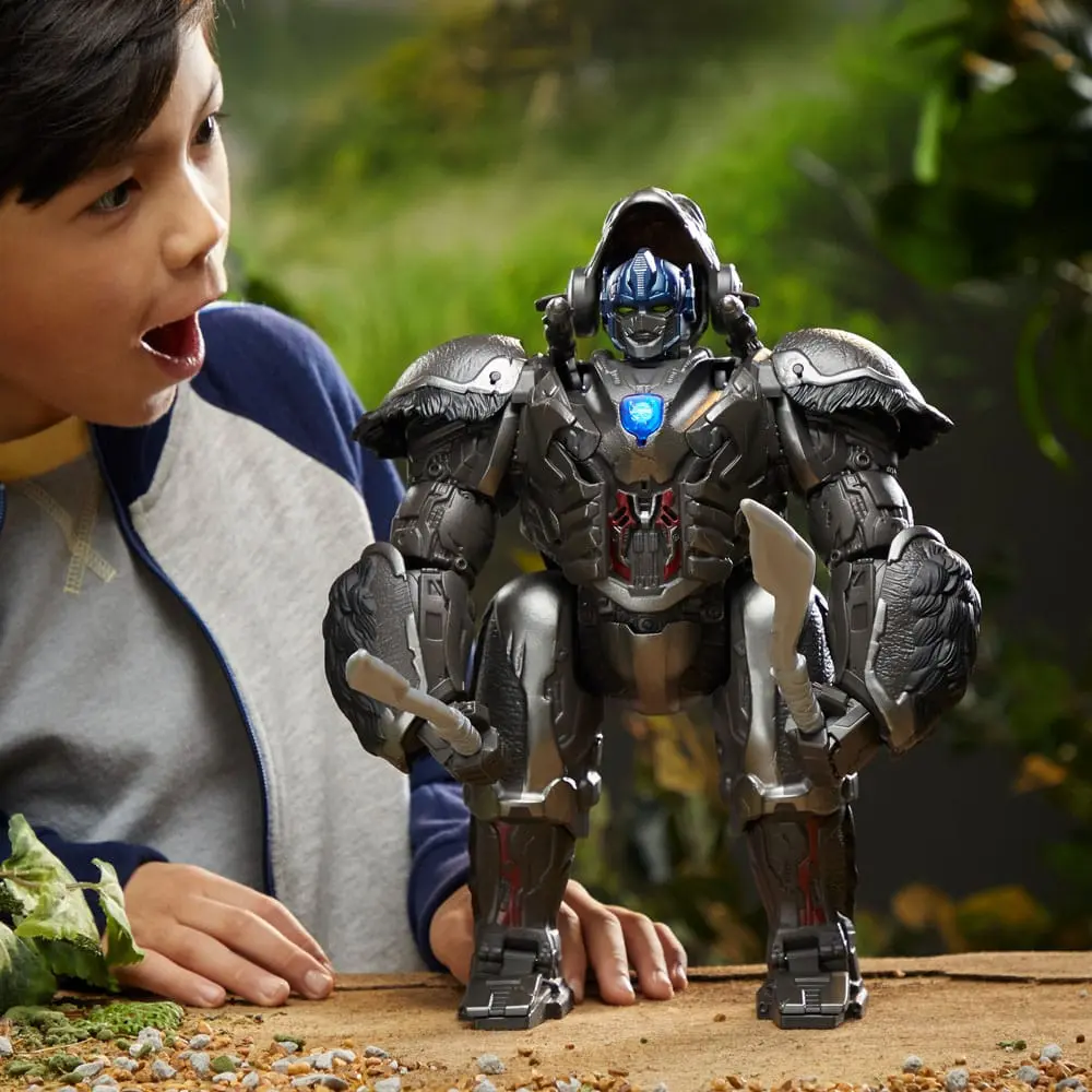 Transformers: Aufstieg der Bestien Elektronische Figur Command & Convert Animatronic Optimus Primal 32 cm Produktfoto
