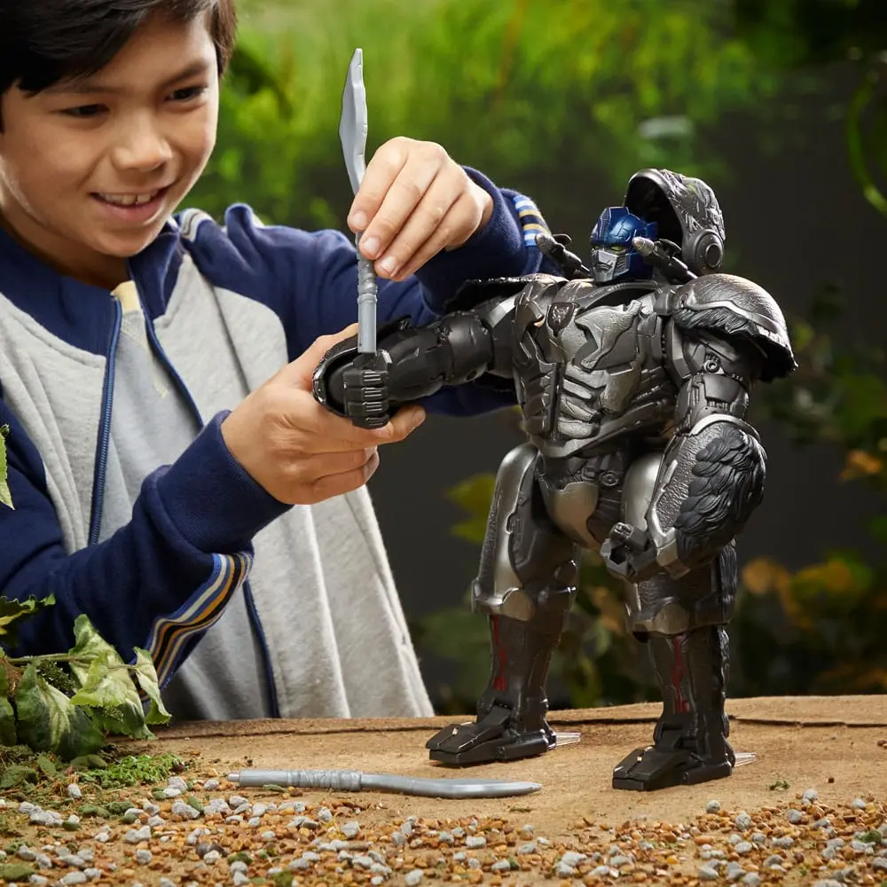 Transformers: Aufstieg der Bestien Elektronische Figur Command & Convert Animatronic Optimus Primal 32 cm Produktfoto