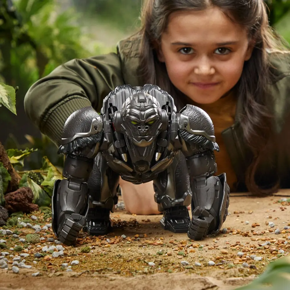 Transformers: Aufstieg der Bestien Elektronische Figur Command & Convert Animatronic Optimus Primal 32 cm Produktfoto