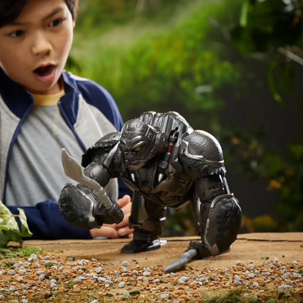Transformers: Aufstieg der Bestien Elektronische Figur Command & Convert Animatronic Optimus Primal 32 cm Produktfoto