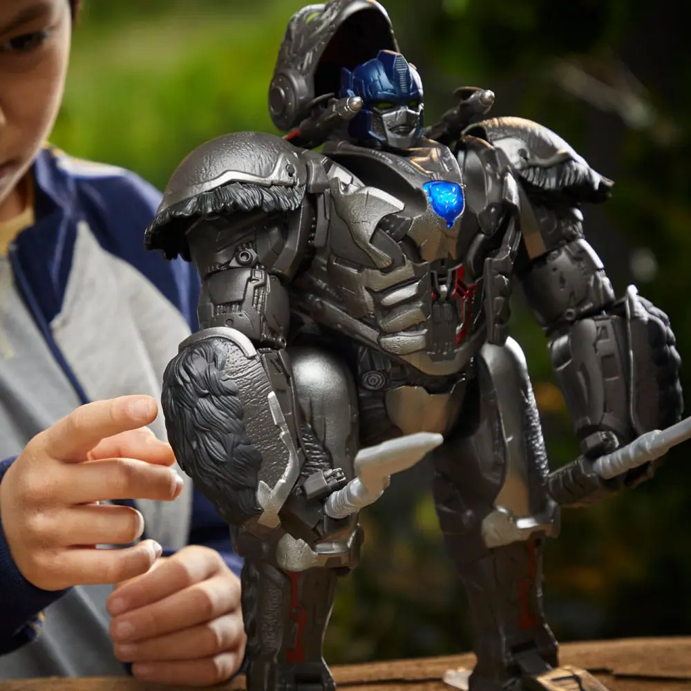 Transformers: Aufstieg der Bestien Elektronische Figur Command & Convert Animatronic Optimus Primal 32 cm Produktfoto