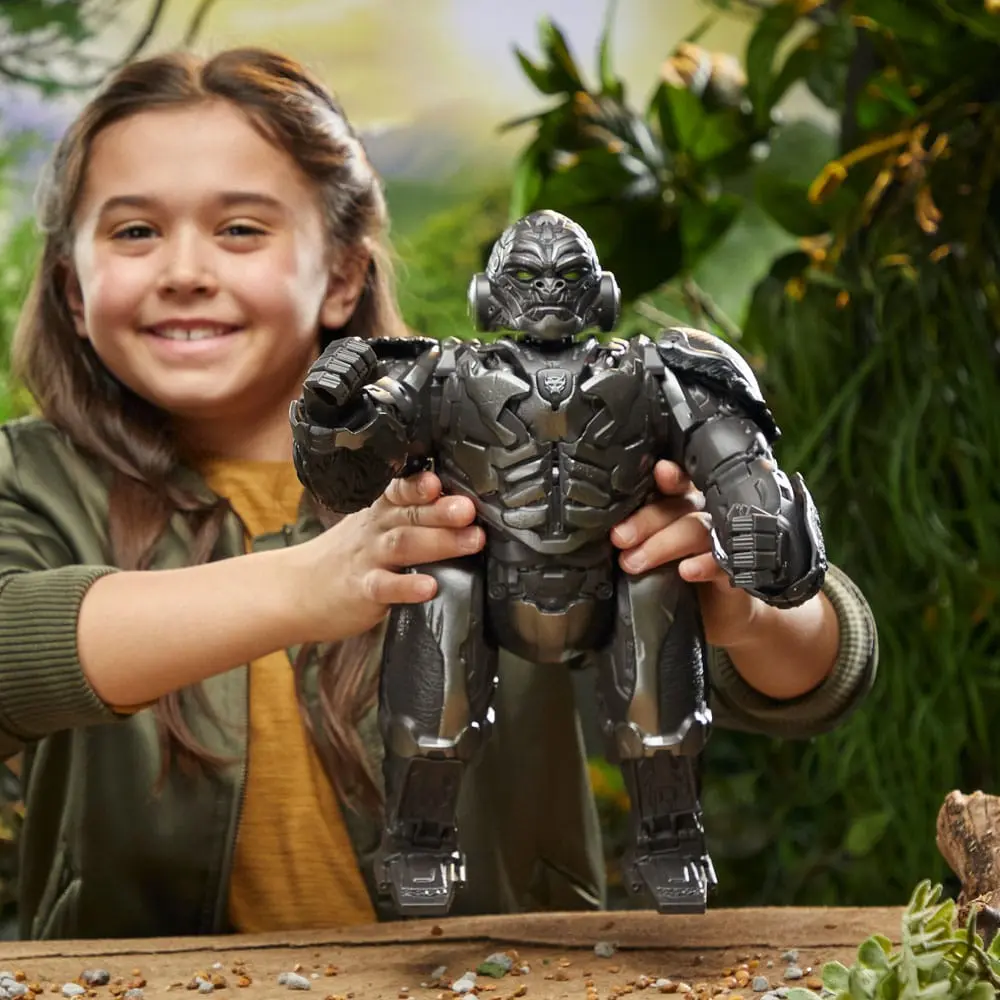 Transformers: Aufstieg der Bestien Elektronische Figur Command & Convert Animatronic Optimus Primal 32 cm Produktfoto