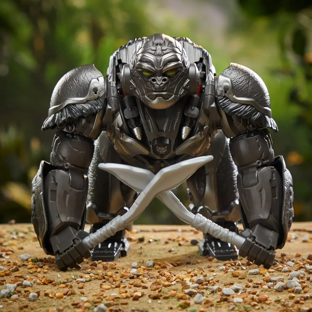 Transformers: Aufstieg der Bestien Elektronische Figur Command & Convert Animatronic Optimus Primal 32 cm Produktfoto