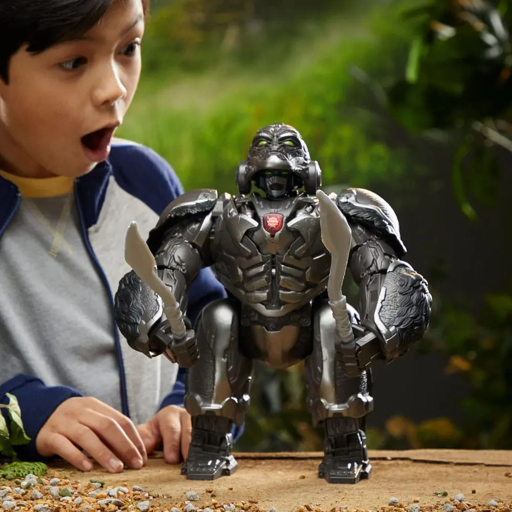 Transformers: Aufstieg der Bestien Elektronische Figur Command & Convert Animatronic Optimus Primal 32 cm Produktfoto