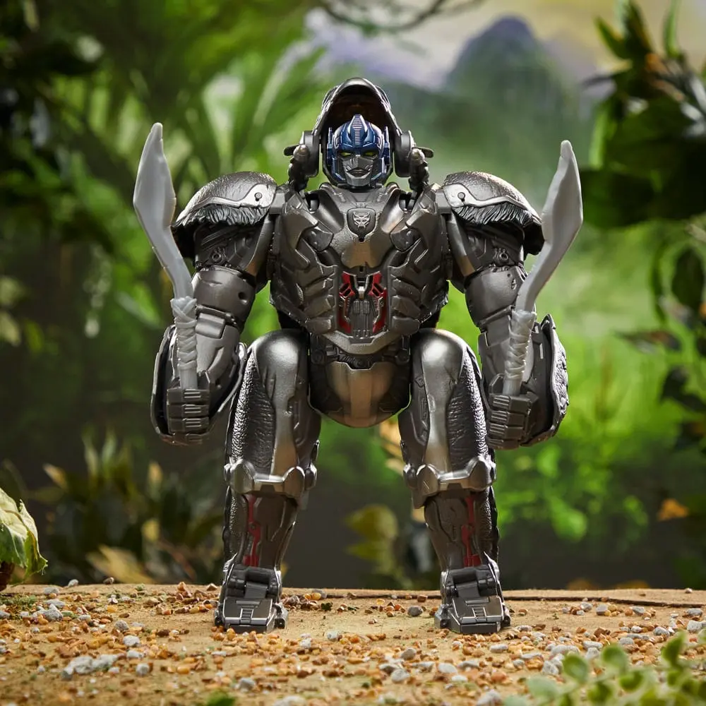 Transformers: Aufstieg der Bestien Elektronische Figur Command & Convert Animatronic Optimus Primal 32 cm Produktfoto