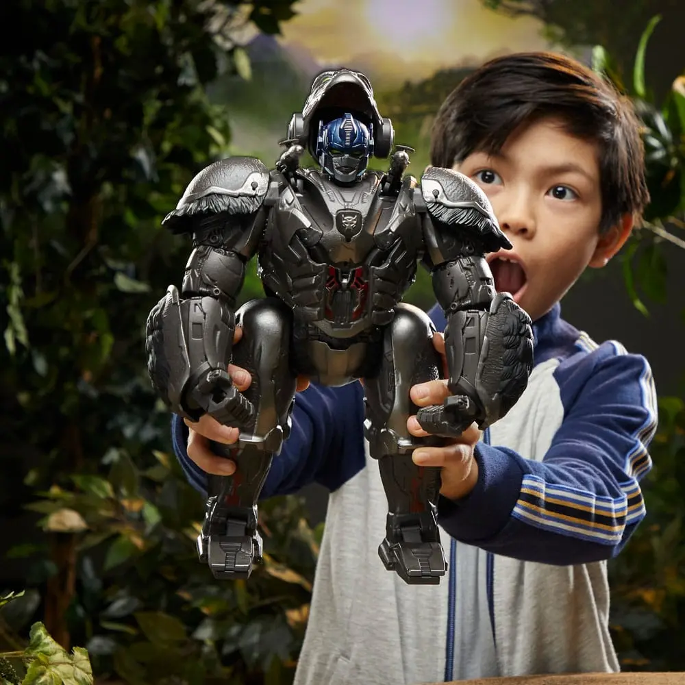 Transformers: Aufstieg der Bestien Elektronische Figur Command & Convert Animatronic Optimus Primal 32 cm Produktfoto