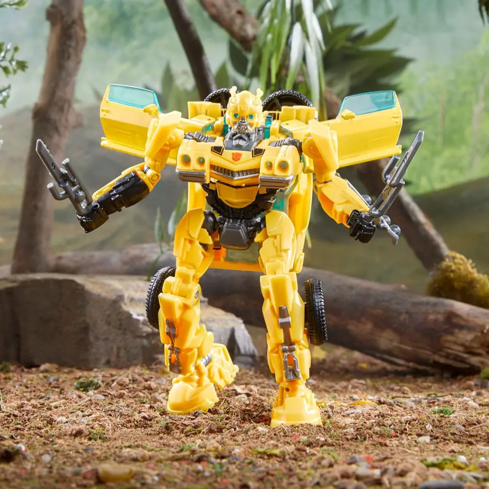 Transformers: Aufstieg der Bestien Deluxe Class Actionfigur Bumblebee 13 cm Produktfoto