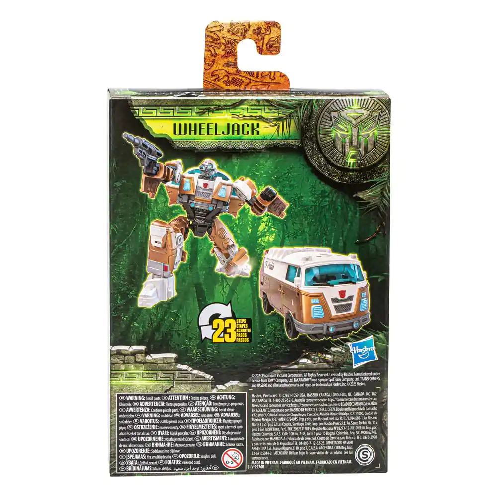 Transformers: Aufstieg der Bestien Deluxe Class Actionfigur Wheeljack 13 cm Produktfoto