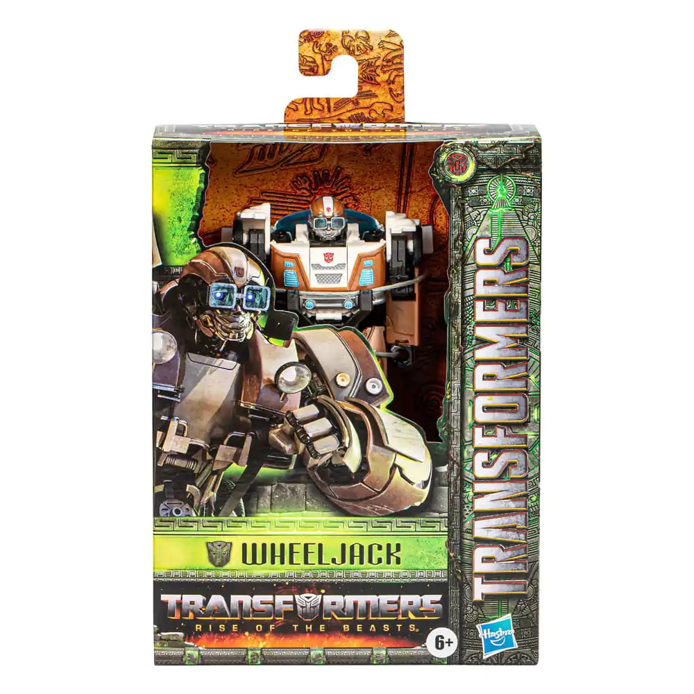 Transformers: Aufstieg der Bestien Deluxe Class Actionfigur Wheeljack 13 cm Produktfoto