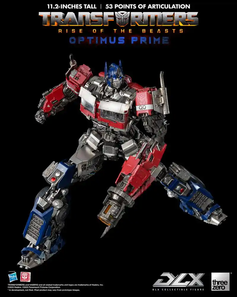 Transformers: Rise of the Beasts DLX Actionfigur 1/6 Optimus Prime 28 cm Produktfoto