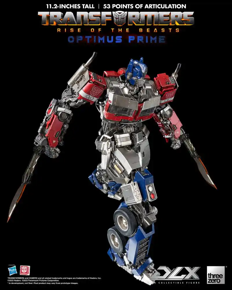 Transformers: Rise of the Beasts DLX Actionfigur 1/6 Optimus Prime 28 cm Produktfoto