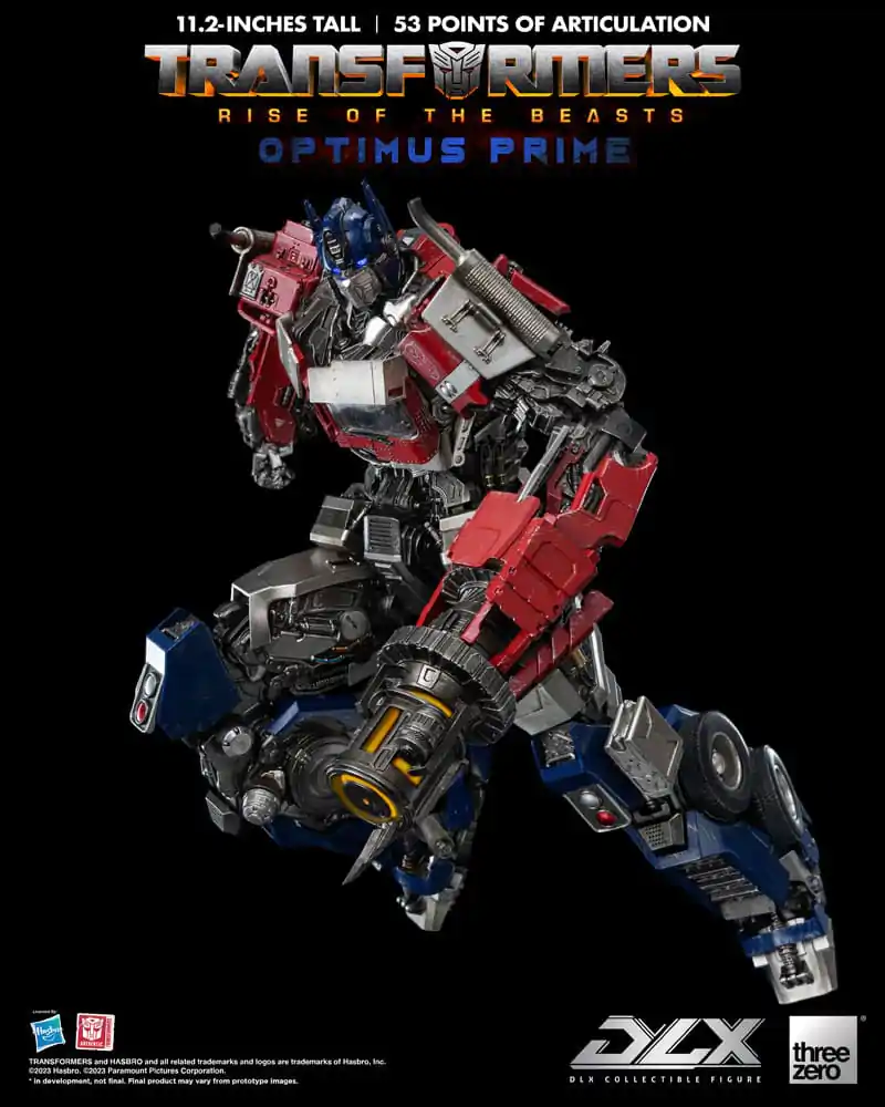Transformers: Rise of the Beasts DLX Actionfigur 1/6 Optimus Prime 28 cm Produktfoto