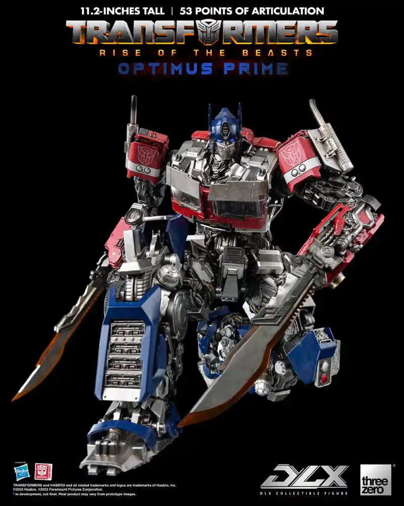 Transformers: Rise of the Beasts DLX Actionfigur 1/6 Optimus Prime 28 cm Produktfoto