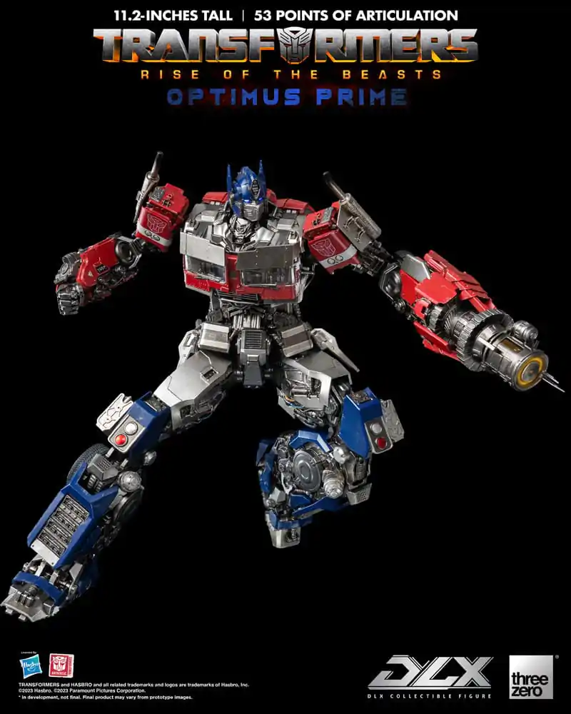 Transformers: Rise of the Beasts DLX Actionfigur 1/6 Optimus Prime 28 cm Produktfoto