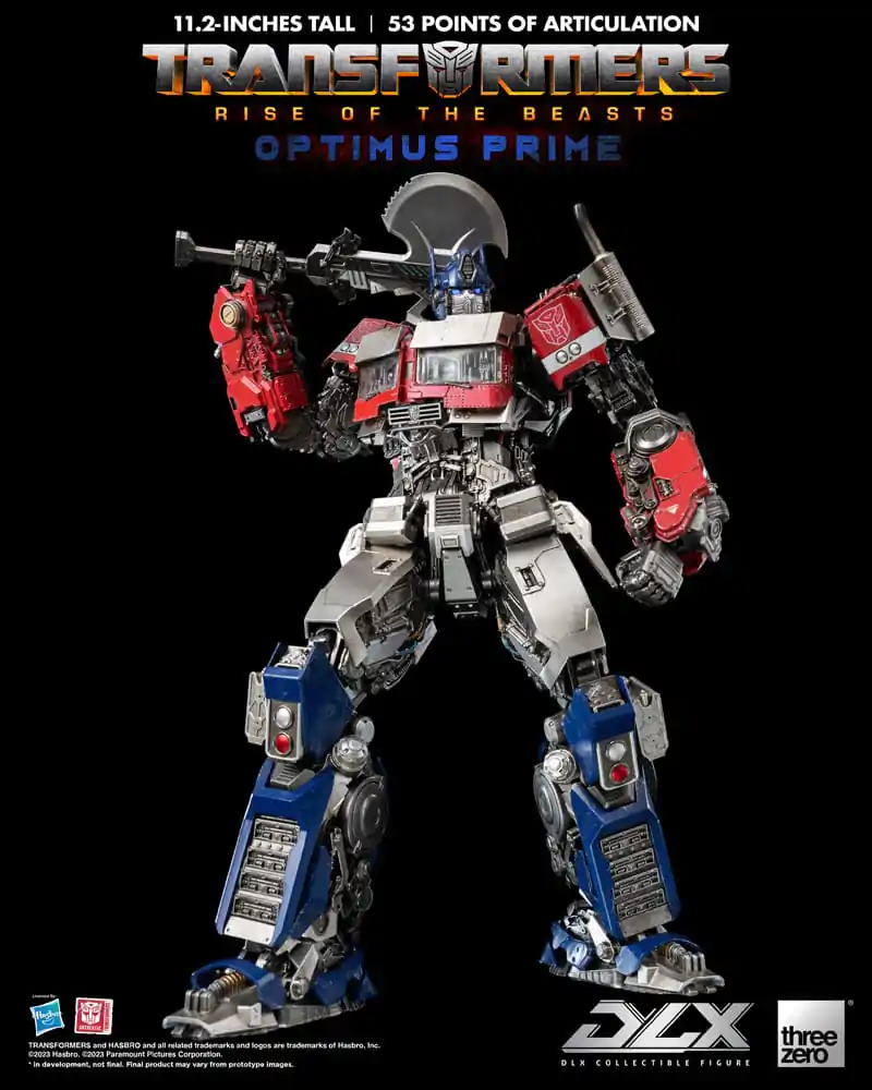 Transformers: Rise of the Beasts DLX Actionfigur 1/6 Optimus Prime 28 cm Produktfoto