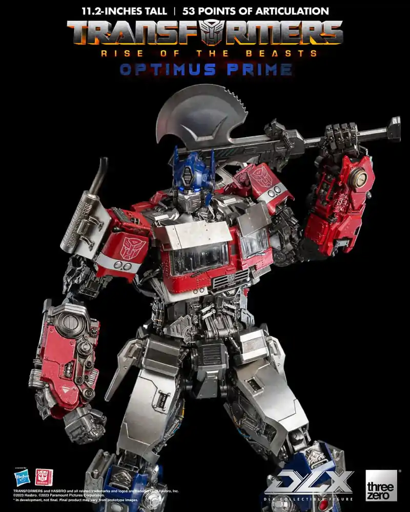 Transformers: Rise of the Beasts DLX Actionfigur 1/6 Optimus Prime 28 cm Produktfoto