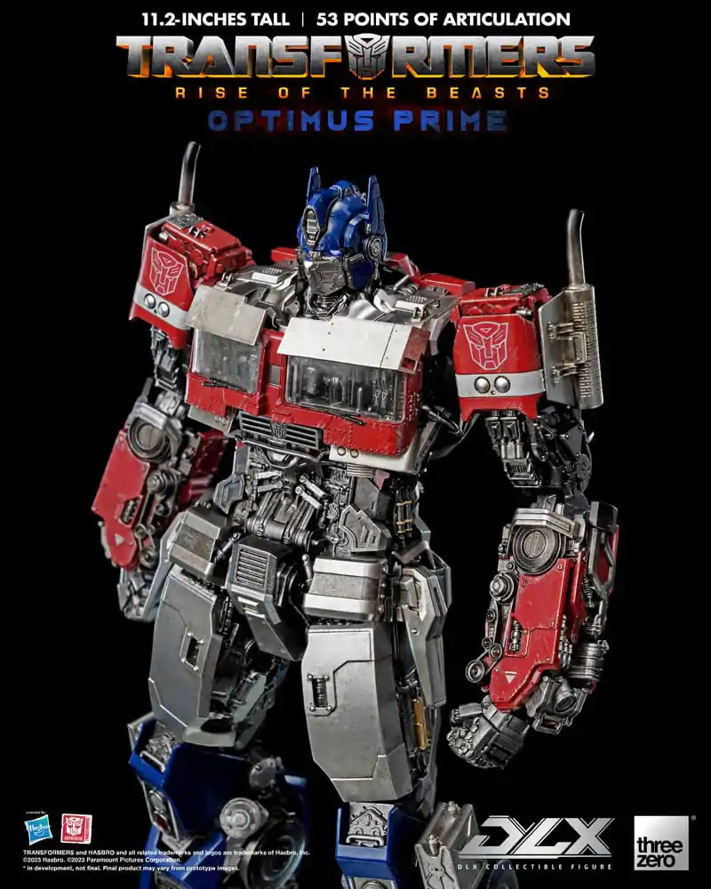 Transformers: Rise of the Beasts DLX Actionfigur 1/6 Optimus Prime 28 cm Produktfoto