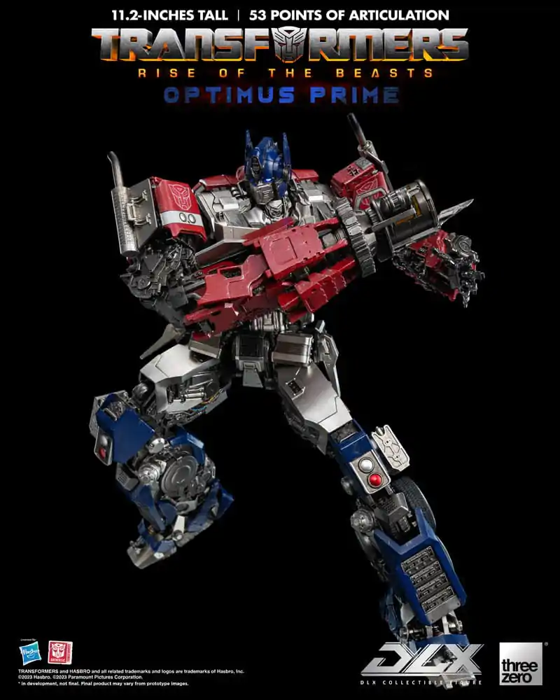 Transformers: Rise of the Beasts DLX Actionfigur 1/6 Optimus Prime 28 cm Produktfoto