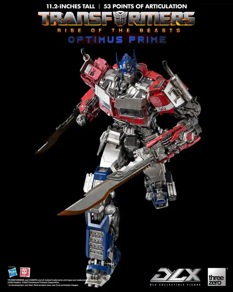 Transformers: Rise of the Beasts DLX Actionfigur 1/6 Optimus Prime 28 cm Produktfoto