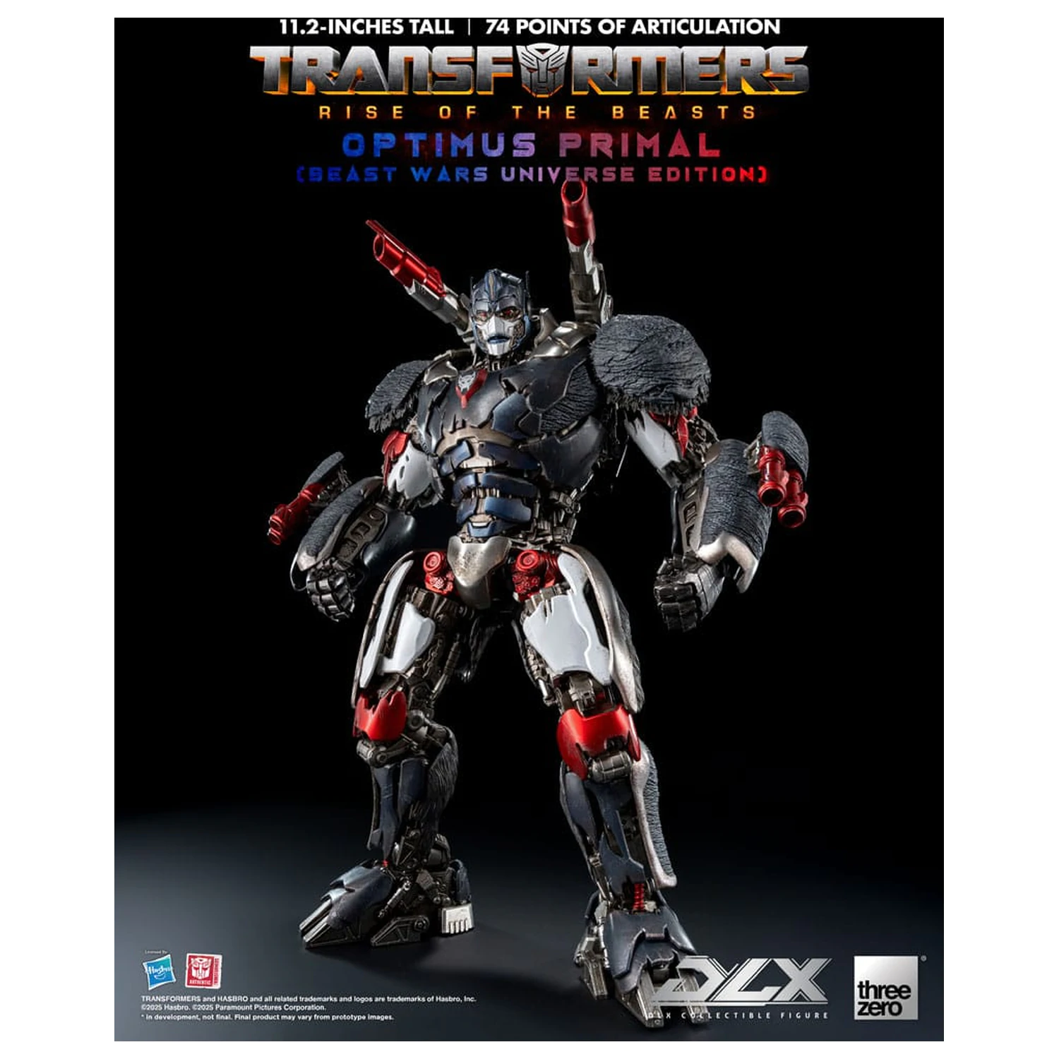 Transformers: Rise of the Beasts DLX Action-Figur Optimus Primal (Beast Wars Universe Edition) 29 cm Produktfoto