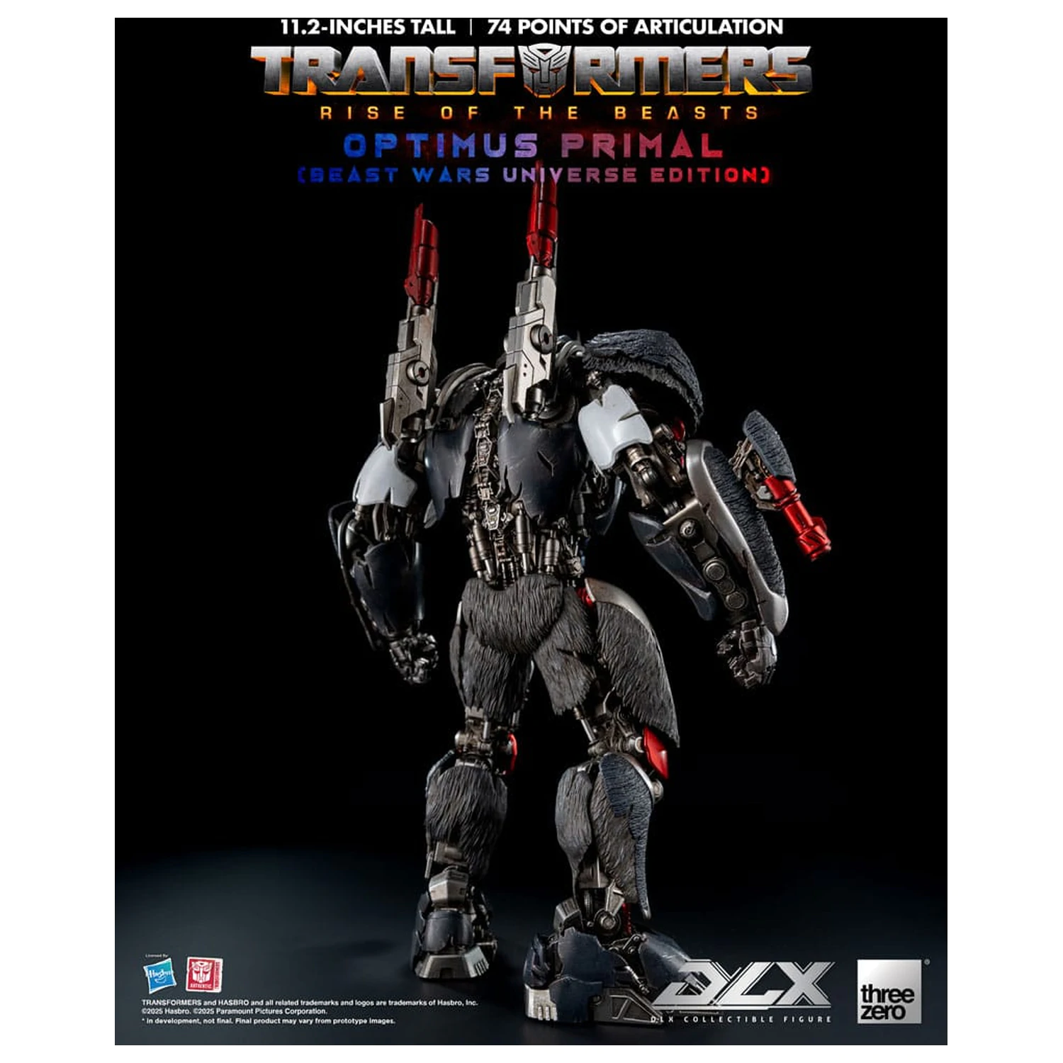 Transformers: Rise of the Beasts DLX Action-Figur Optimus Primal (Beast Wars Universe Edition) 29 cm Produktfoto